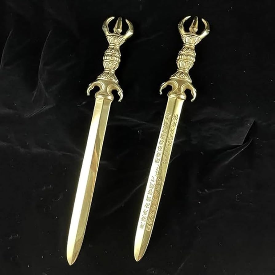 Amazon｜不動明王 三鈷剣 密教法具 不動明王の剣 宝剣 法剣 金剛