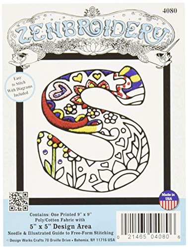 Design works crafts inc. design works zenbroidery, lett…