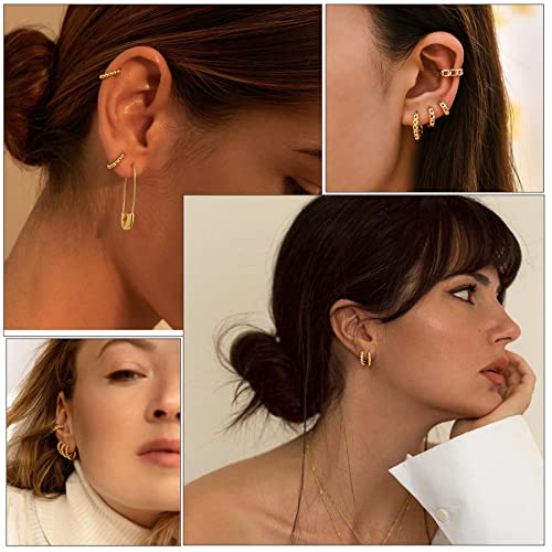 Senteria Orecchini a Cerchio Piccoli da Donna