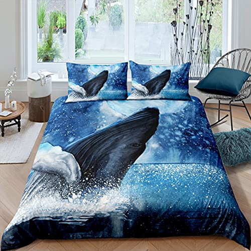 Castle-Fairy-Huge-Whale-Duvet-Cover-3-PiecesBright-Moon-Oil-Painting-Comforter-Cover-for-Youth-AdultBlue-Ocean-Marine-Life-Ultra-Soft-Bedspread-Bedroom-Decor-Quilt-Cover-King-Size 51jq4RRZygL