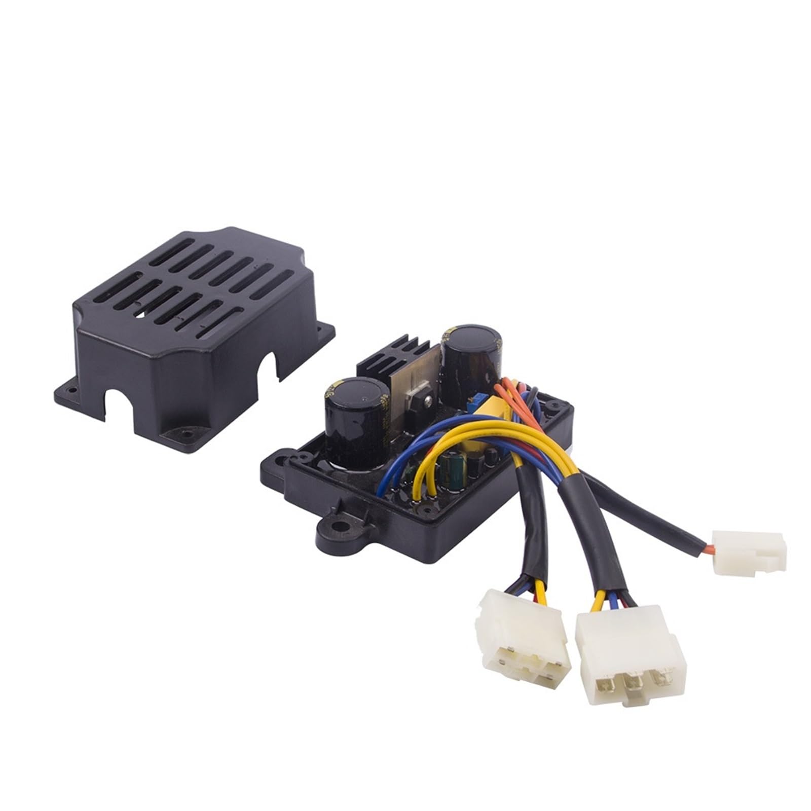 Regulador de voltaje automático AVR soldadura 5kW, módulo estabilizador control generador, 12 cables, HJ-5K25DH-12 monofásico