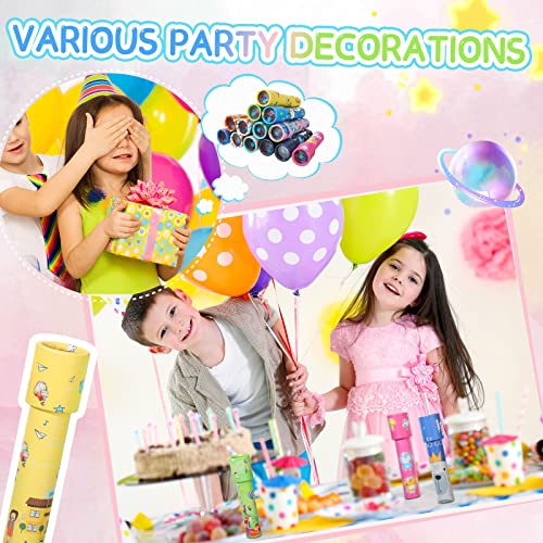 30 Pcs Classic Kaleidoscopes Vintage Kaleidoscope Toys, Return Gifts For Kids Birthday Mini Kaleidoscope Kit For School Classroom Prizes, Stock Stuffers Bag Fillers, Random Colors (Cute Style) #TOP5