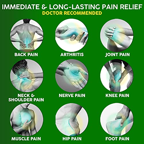 Ebanel Menthol Arnica Gel Pain Relief Cream with Hemp Oil, Emu Oil, MSM, Camphor, Vitamin B6, Boswellia, Bruise Cream Muscle Rub for Arthritis, Strains, Sprains, Joint Pain - Image 7