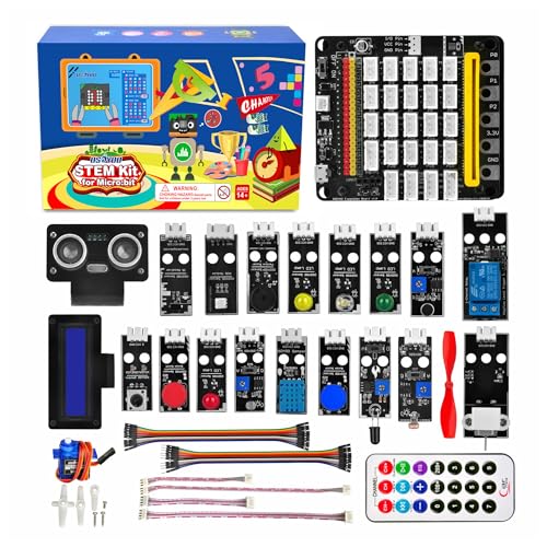 OSOYOO Starter Kit for BBC Micro:bit V2 V1.5, STEM KIT