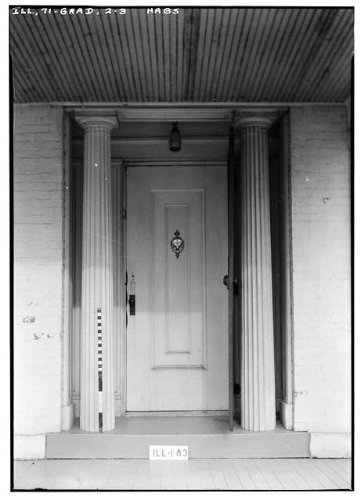 HistoricalFindings Photo: Pankhurst House,Grand Detour,Ogle County,IL,Illinois,HABS,Historical Survey,2