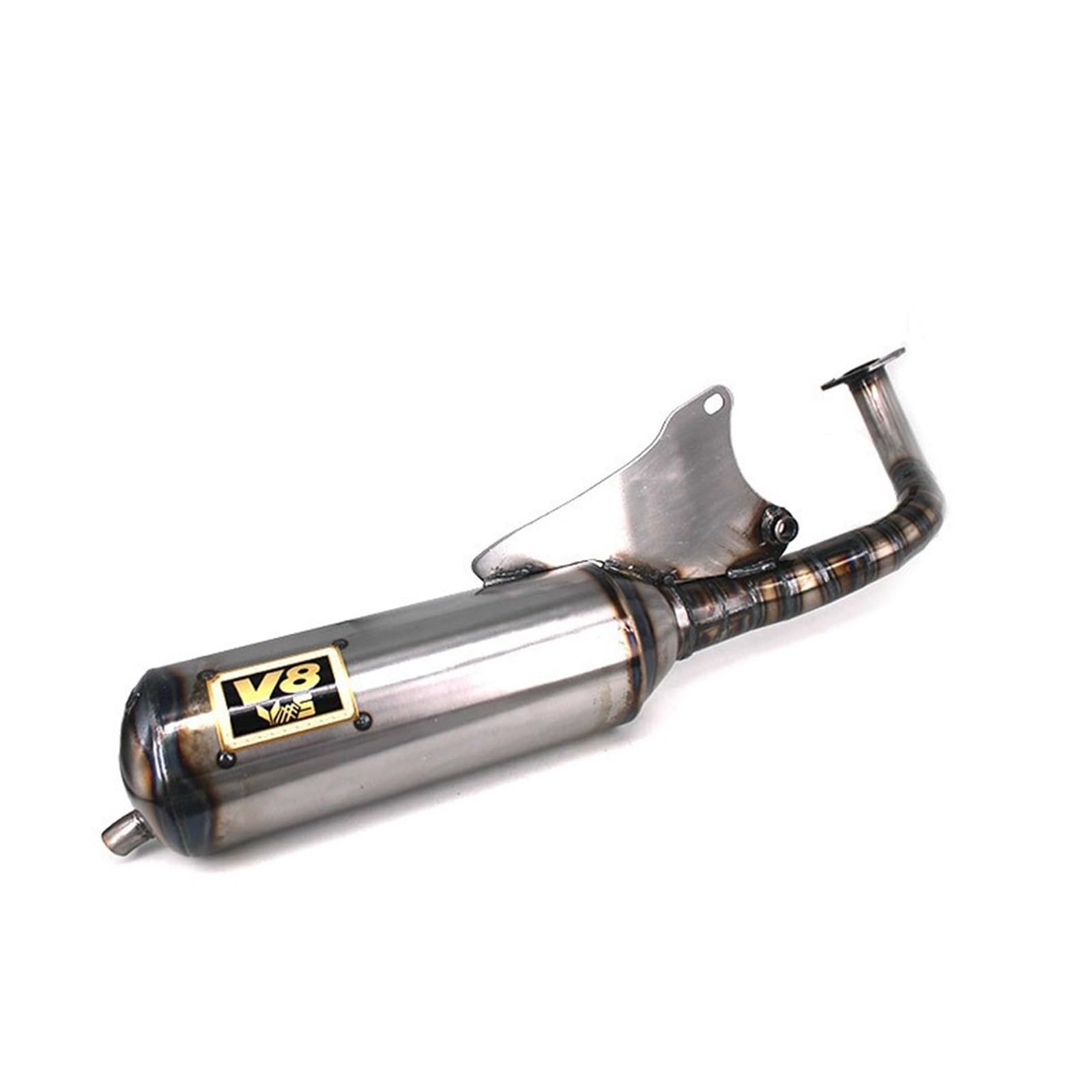 Marmitta motocicletta Tubo di scarico per moto V8 modificato, scarico completo per JOG V8 DIO V8 BWS V8 ZX V8 DIO90 RR DIO 26AA ZX 26AA Accessori