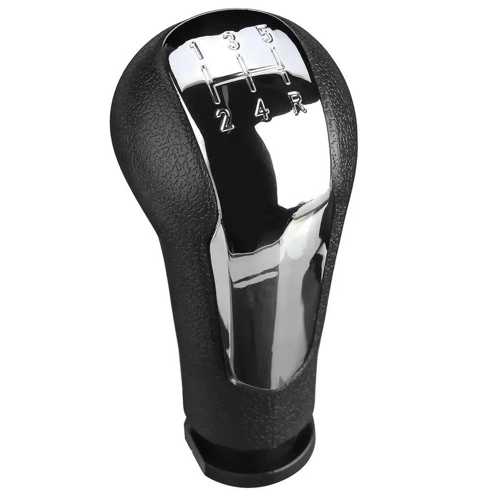 POANBCGY Shift Ball Joint Car Gear Shift Knob 5 Speed Gear Shifter Lever Handle Stick for Chevrolet Chevy Spark 2011-2016(Chrome)