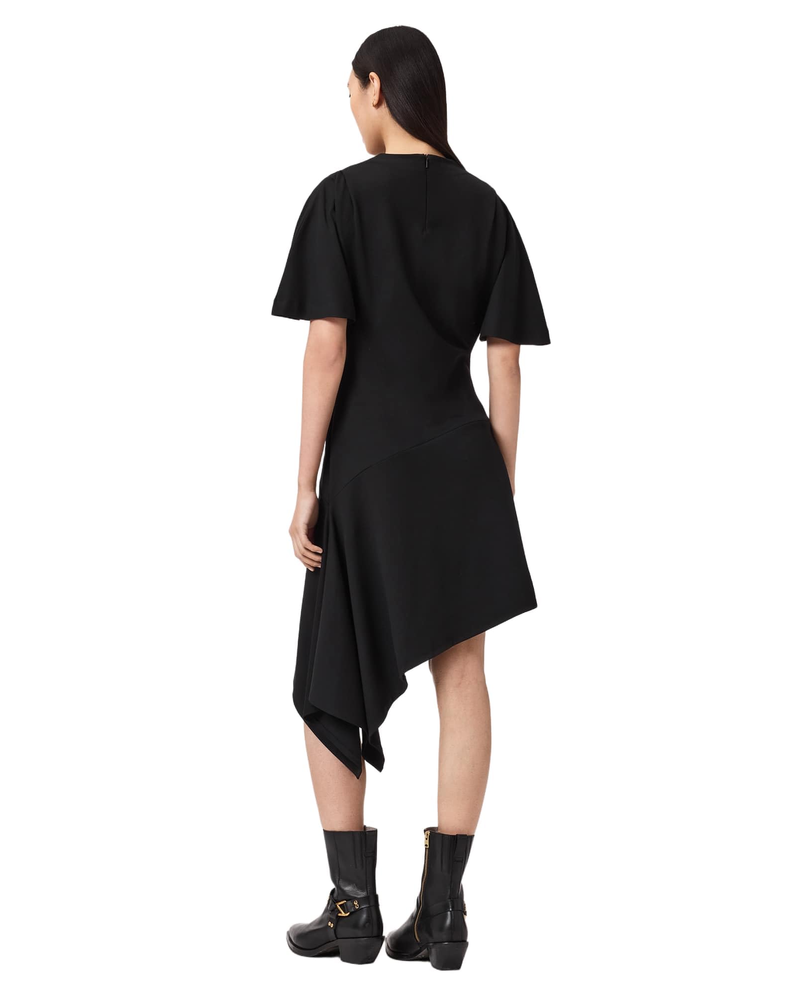 Allsaints Mini Abito Rosa sopra Il Ginocchio da Donna