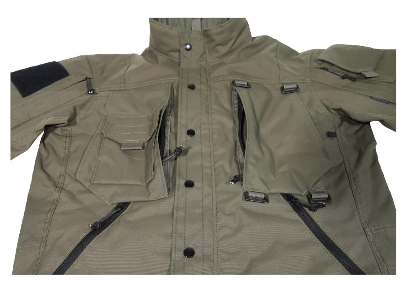 Oblada オブラダ Sleeveless Military Jacket oblada - Sleeveless Military Jacket ミリタリージャケット
