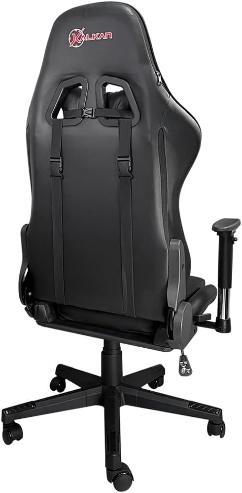 Cadeira vista de trás com fundo neutro. Cadeira vista de trás com fundo neutro.