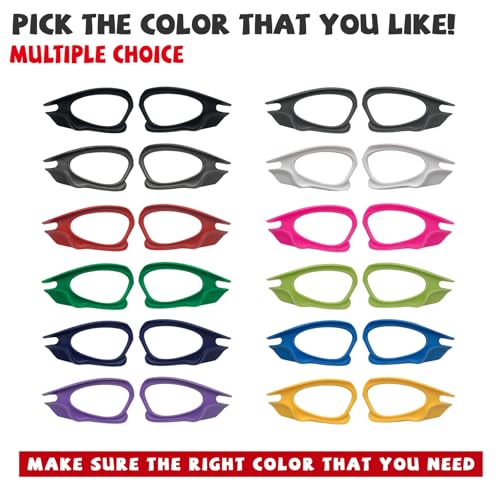 Replacement Side Blinders for Oakley Penny X Metal Sunglass -Multi Choice (003 Gray)3