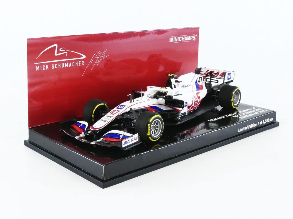 ミニチャンプス 1/43 ハース VF-21 2021 ミック・シューマッハ