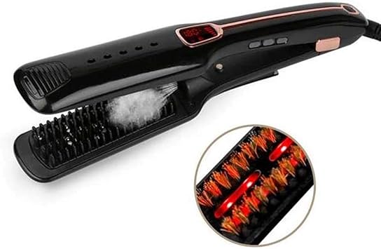 Amazon Co Jp ストレートヘアアイロン多機能スチームスプレーストレートヘアコーム赤外線マイナスイオン美容ツール 黒 白 色 Black American Standard ホーム キッチン Amazon Co Jp ストレートヘアアイロン多機能スチームスプレーストレートヘアコーム赤外線マイナスイオン美容ツール 黒 白 色 Black American Standard ホーム キッチン