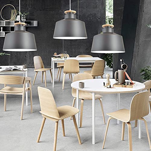 Suspension aluminium Macaron E27 lustre moderne coloré - 7