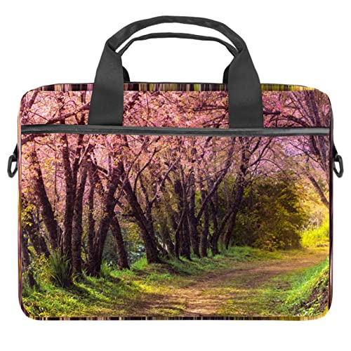 Housse ordinateur 14 pouces Pink Grove et sacoche bandoulière PC portable 13.3