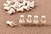 Tupalizy Wooden Push Pins Wood Thumb Map Tacks for Cork Boards and Home Office Craft Projects, Natural Color, 100 Pieces