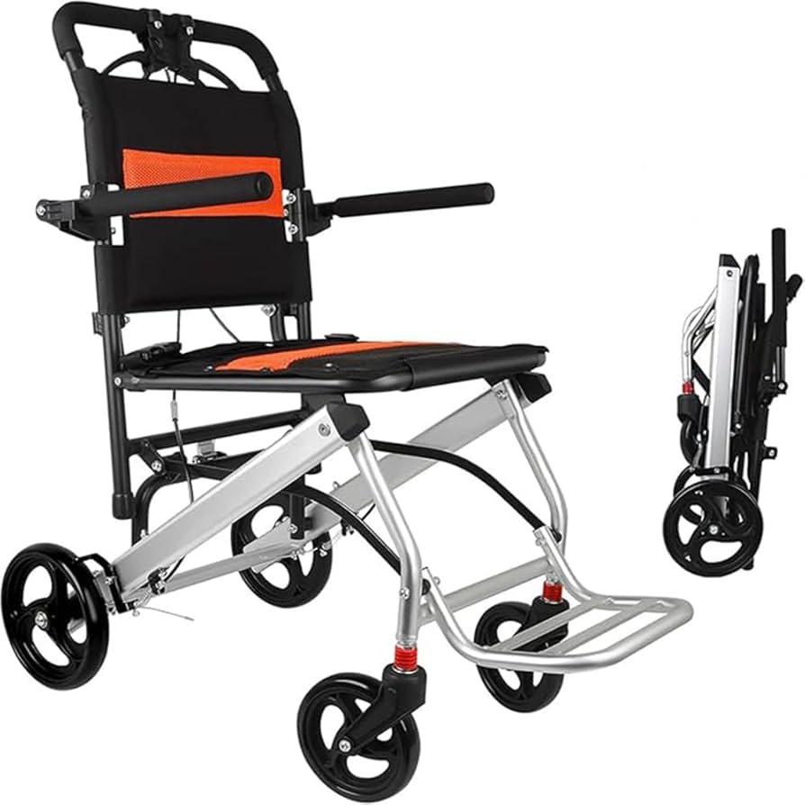 Amazon | 軽量 コンパクト 車いす 折りたたみ 介護用 アルミ