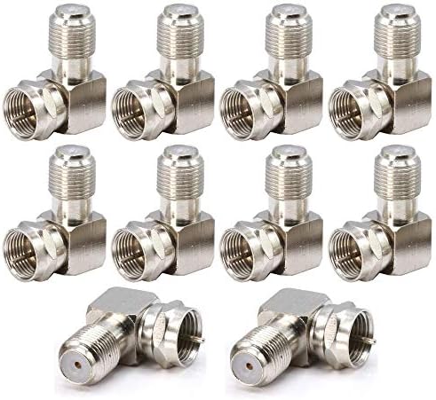 Ancable Connettore Adattatore Coassiale RF Ad Angolo Retto 90°, Da Aschio UHF PL-259 A Feina - Foto 9