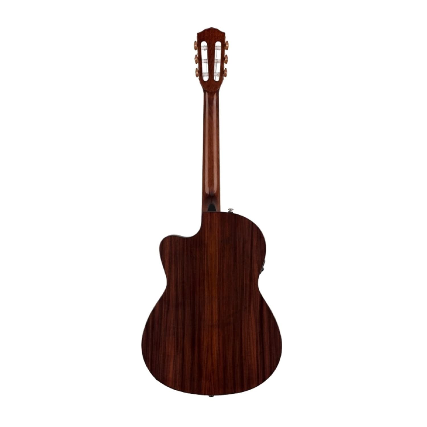 Fender CN-140SCE - Chitarra acustica in nylon, tastiera in noce, naturale con custodia, Include lezioni virtuali gratuite su Fender Play