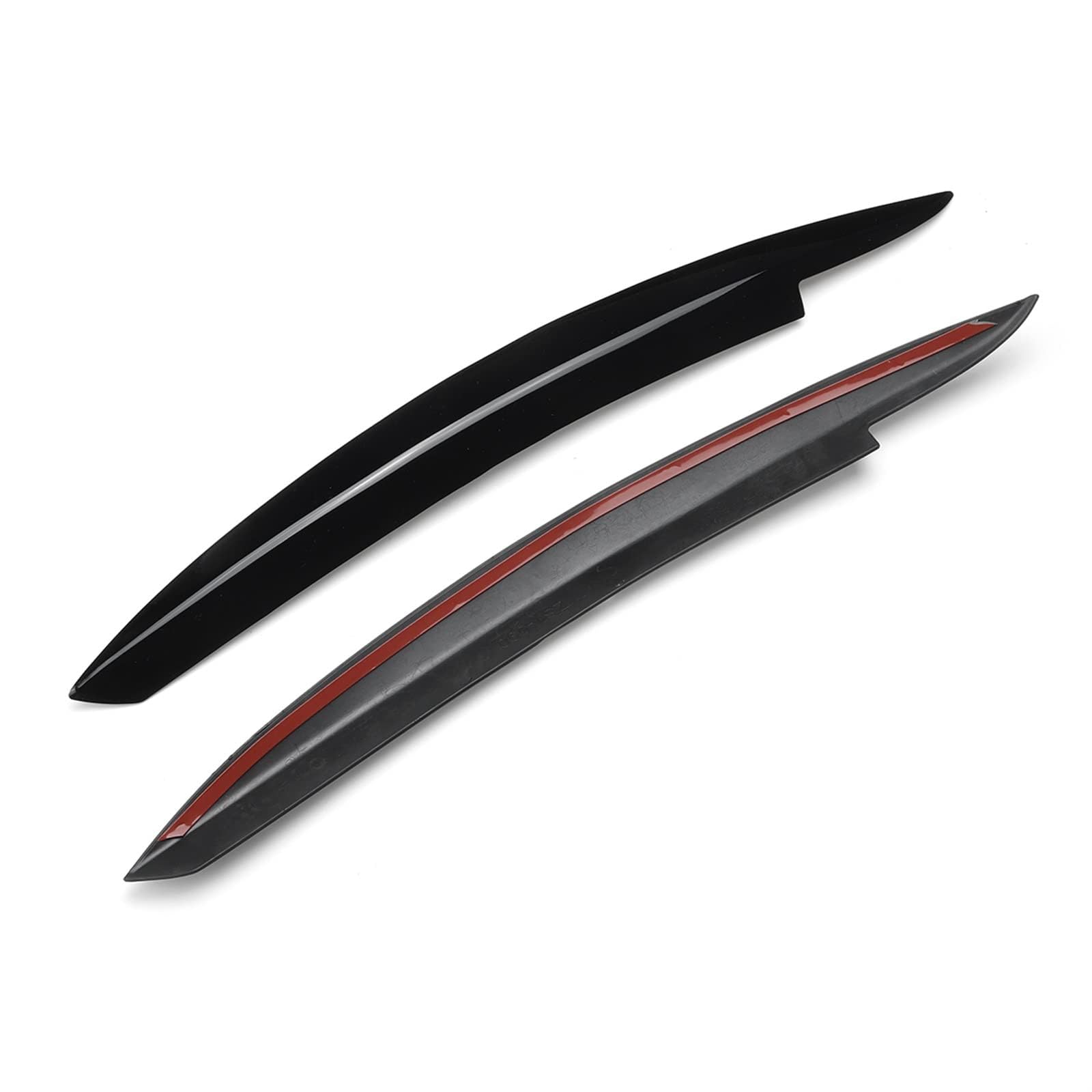 Hongxiani Car Headlight Eyebrows For VW Golf 6 MK6 GTI GTR 2008-2013,Car Headlight Eyelids Lids Front Headlights Eyebrows Trim