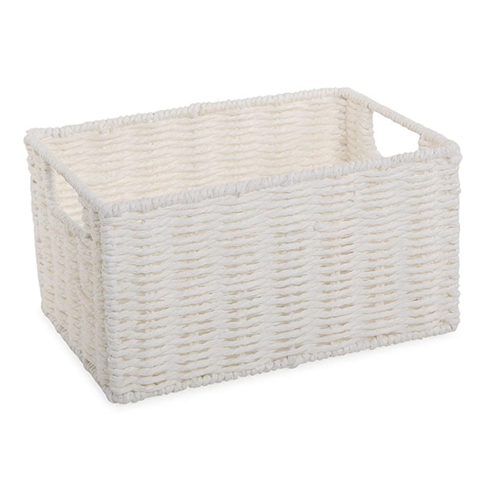 homes r us هومز أر أس I is Squa e Basket, White – Small-5108012017551