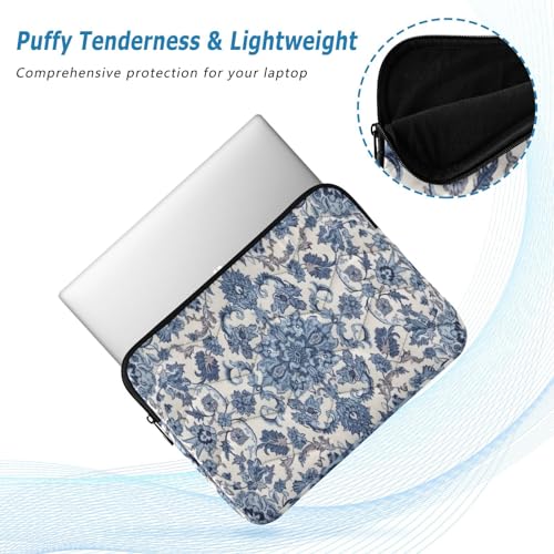 Funda para portátil 13-14 pulg. azul, impermeable y resistente miniatura 5