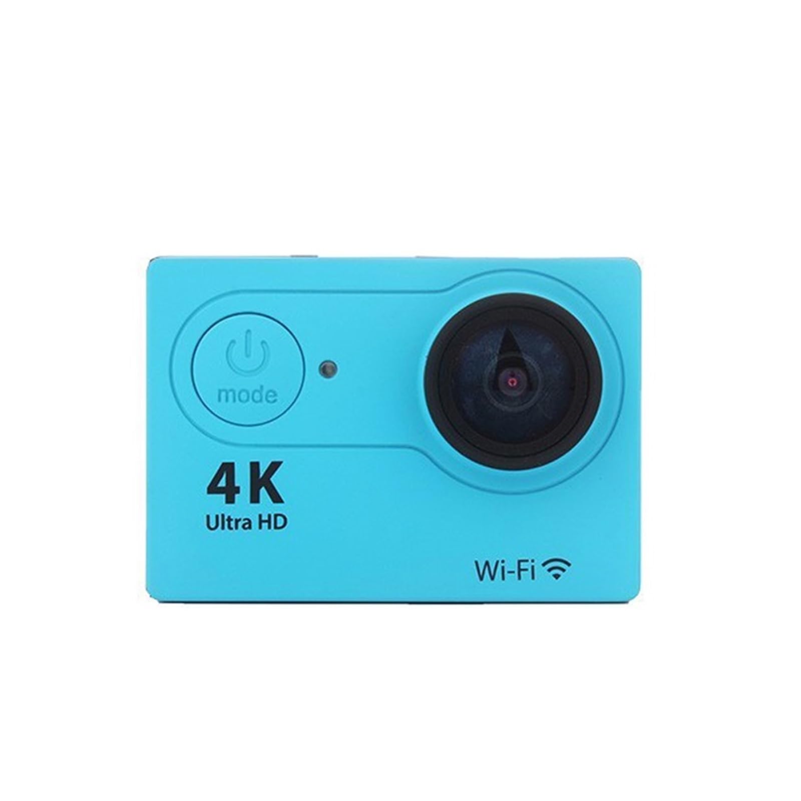 Ultra HD 4K Action Camera 720P/30FPS WiFi Telecamere subacquee Casco impermeabile Bicicletta Videocamere con registrazione Sport all'aria aperta Cam(Blue)