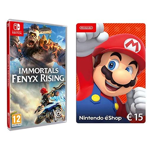 Immortals Fenyx Rising SWITCH & Sony, PlayStation - Tarjeta Prepago PSN 15€ para Nintendo Switch