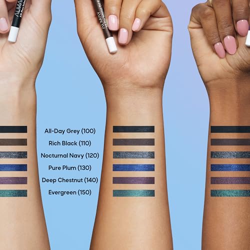 Almay All-Day Intense Gel Eyeliner Bold Longwear Eye Makeup, Hypoallergenic, 110 Rich Blac - image 8