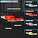 New Accessory Compatible with BMW 5-Series G30 F90 M5 2017-2020 Full LED Tail Lights with Sequential Turn Signal Dynamic Animation Rear Lamps Assembly