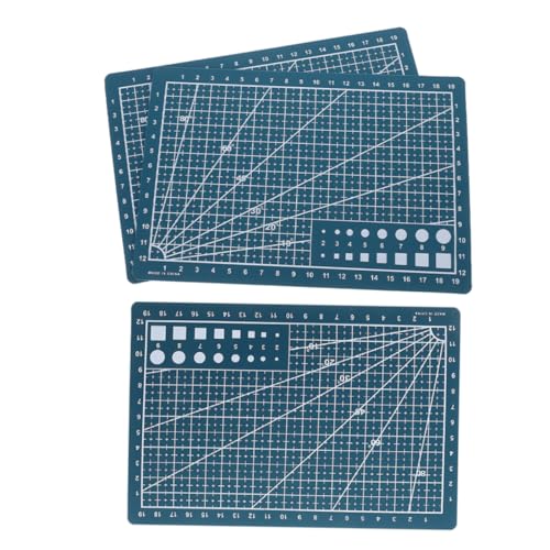 VILLCASE Craft Cutting Mats Set of 3 Non-slip Cutting Boards for Painting Accurate Lines Mat Multi-functional for Handmade Projects