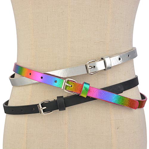 Belts for Girls 3 Pack Toddler Belt Big Girls Fashion3