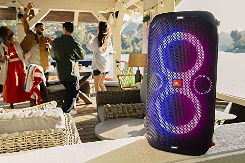 Image of JBL PartyBox 110 - Portable Party Speaker with Built-in Lights, Powerful Sound and deep bass, Black