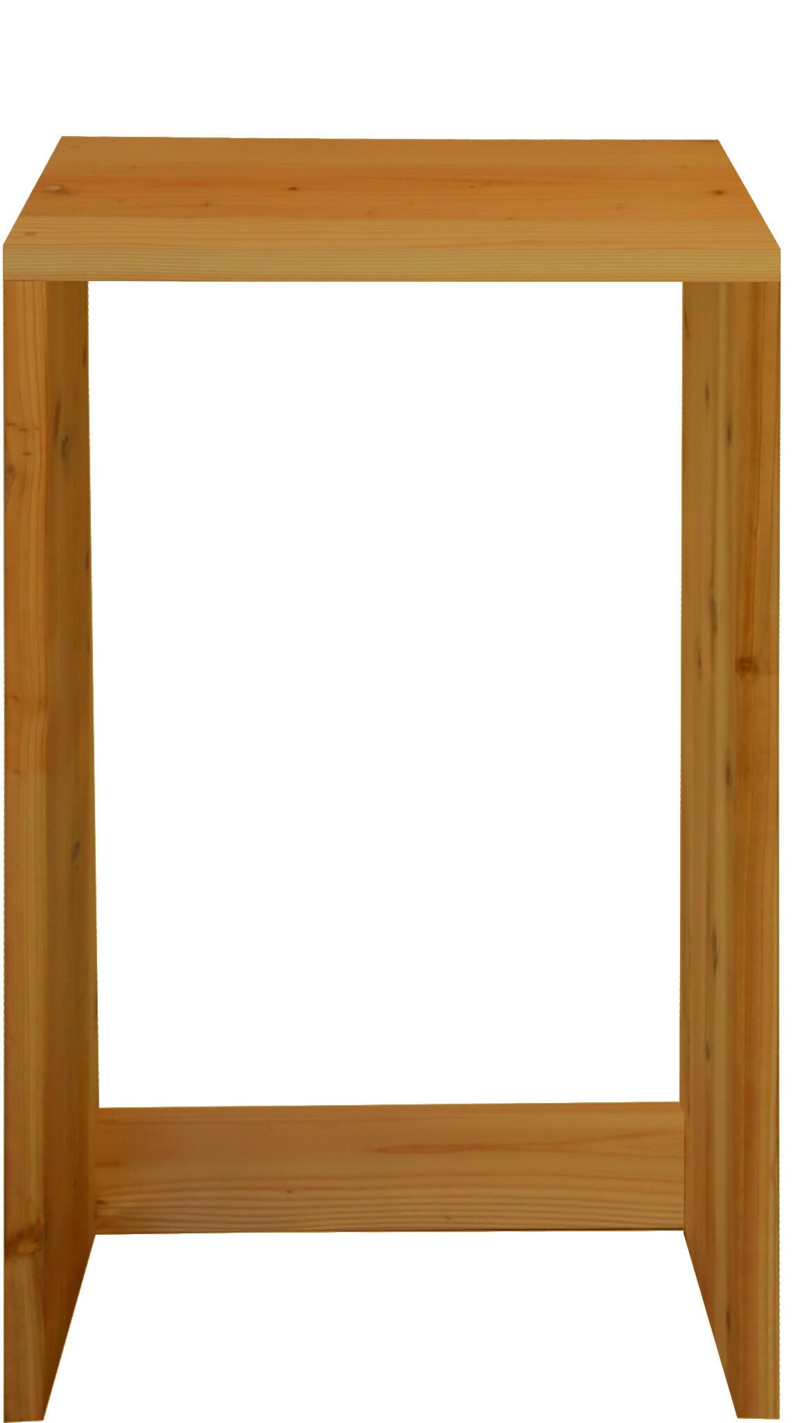 Amazon｜WOODPRO コの字 シェルフ 幅68cm 高さ90cm 奥行20cm ハニー色