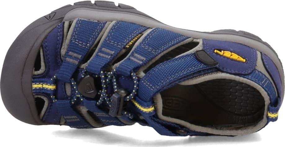 KEEN Little Kid's Newport H2 Closed Toe Water Sandals, Blue Depths/Gargoyle, 11 Little Kid's US | Image 4