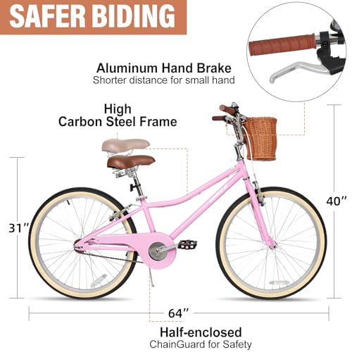 WEIZE 24 Inch Retro Bike