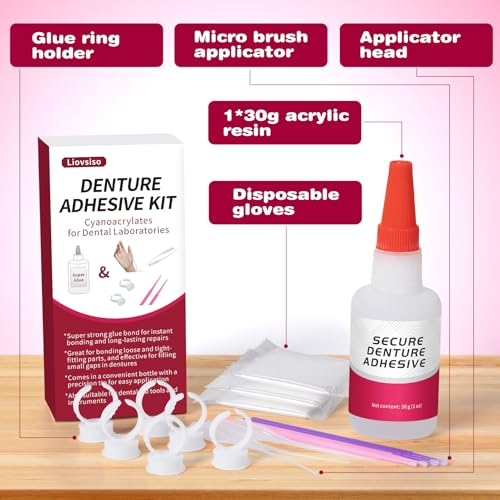 2 oz Dental Lab Instant Bonding Dental Glue, Quick Adhesive, Experience a Secure Bond That Lasts from Days to Week - Thumbnail 2