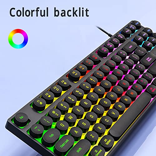 Teclado Gamer Gugxiomfqgxrna37y-12 USB QWERTY miniatura 2