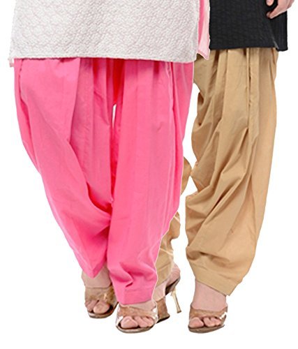 Image of Pistaa's Women's Regular Fit High Rise Premium Cotton Readymade Regular Salwar
