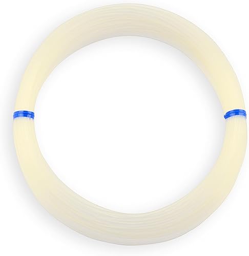 Miniatura 29 de HI-SEAS Líder de línea de pesca 100% fluorocarbono, líder invisible transparente, indetectable para peces, hundimiento rápido, 6 libras a 400 libras