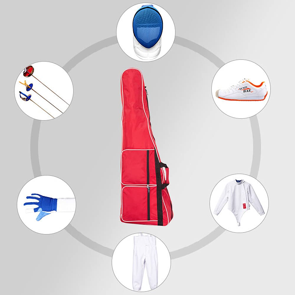 Borsa Per Spade Da Scherma HUIJ - Tessuto Oxford 1680D, Resistente, Multi Colore - Foto 4