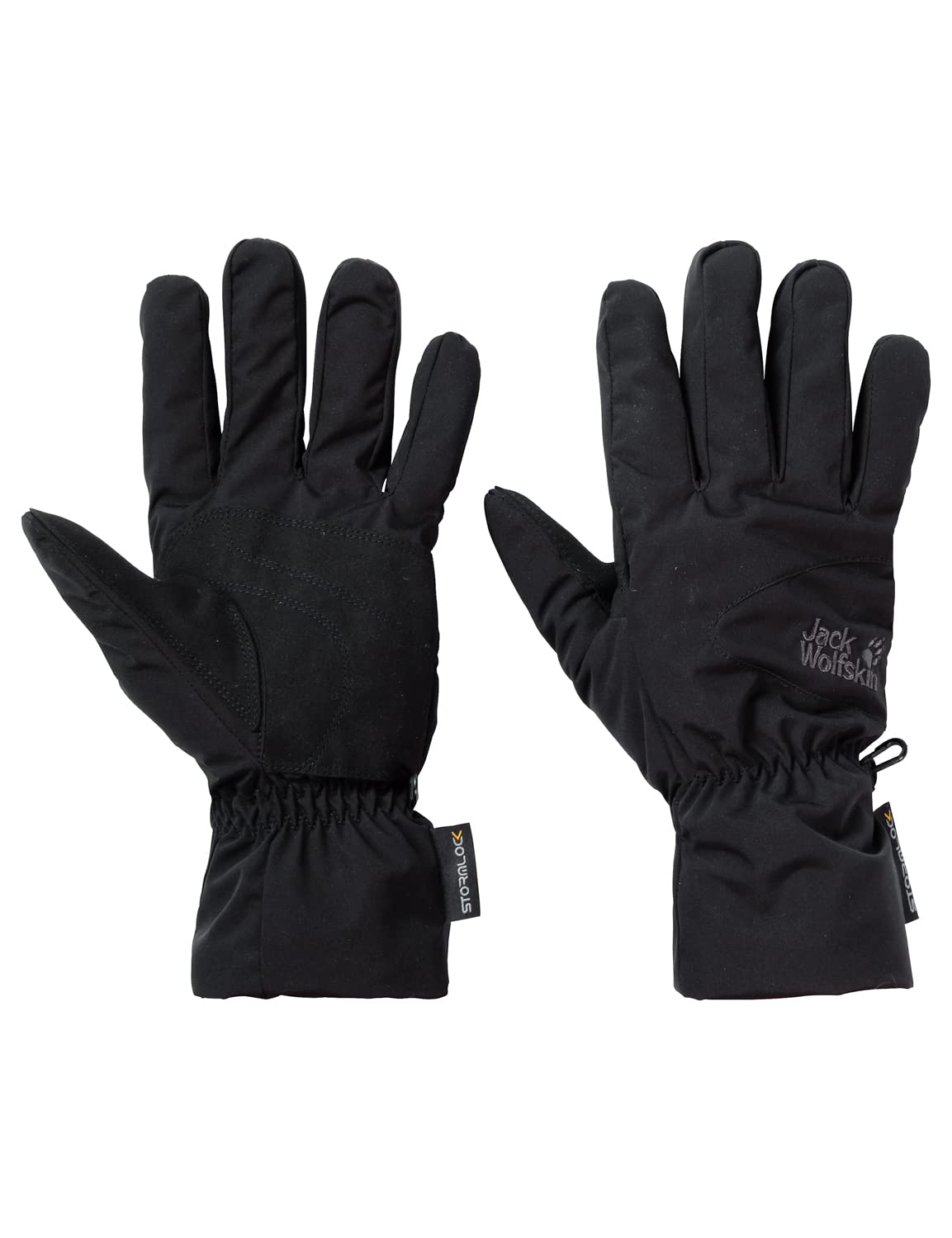Jack Wolfskin Erwachsene Stormlock Highloft Handschuhe Unisex, Black, XS Fashion