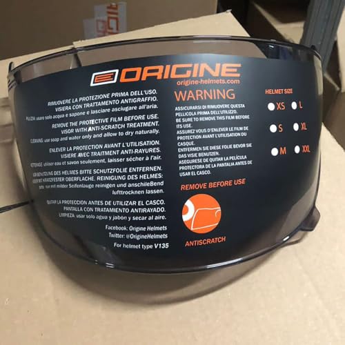 ORIGINE Casco de moto con visera (vega-dark)