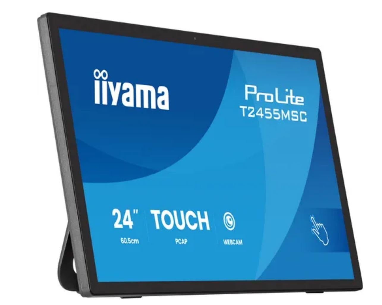 Iiyama Prolite T2455msc-B2 24 Ips Full Hd 120Hz 10 Point Touchscreen Monitor Black, Laptops Direct - T2455MSC-B2
