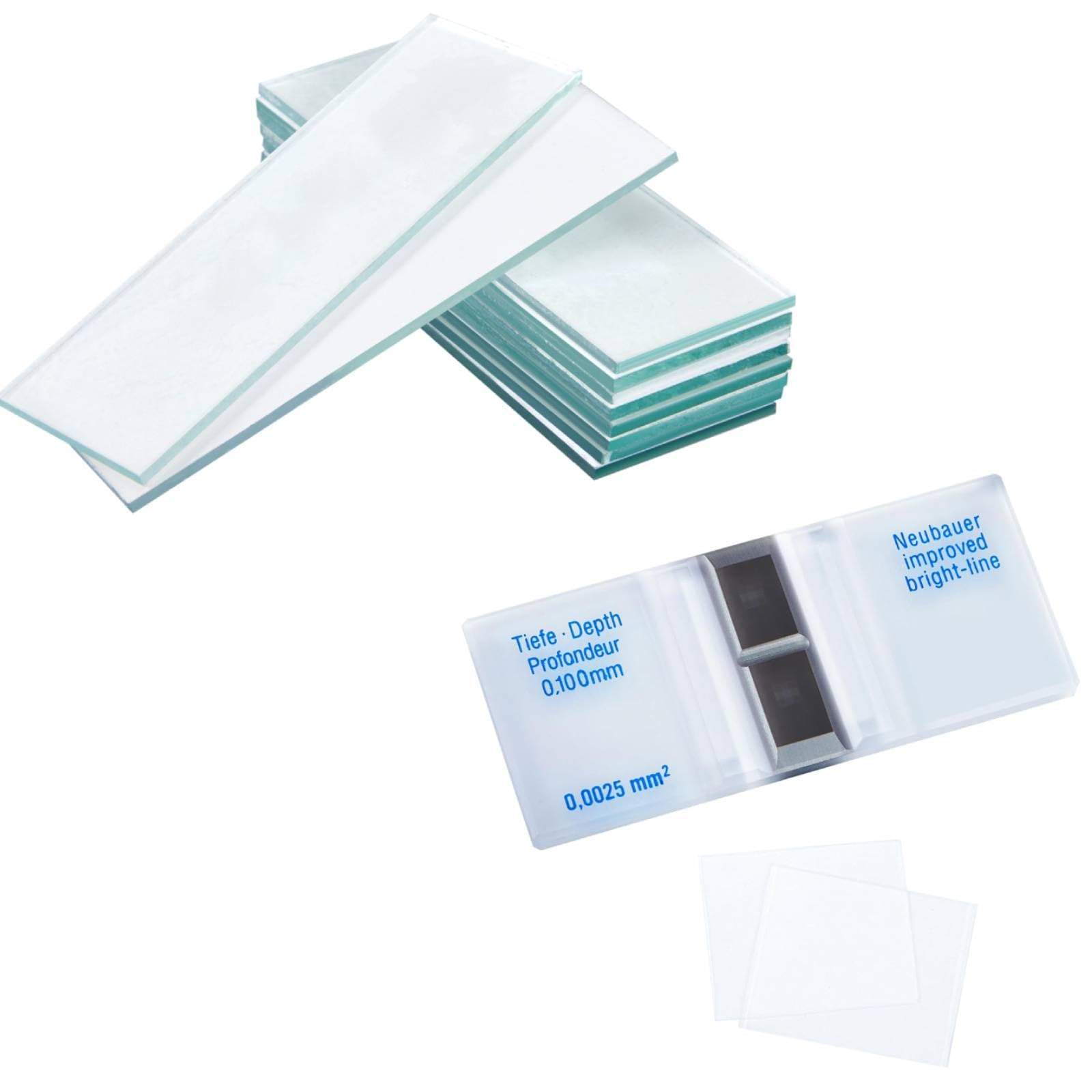 Dark Laboratory Neubauer Hemocytometer - Lab Cell Counter With Bright ...