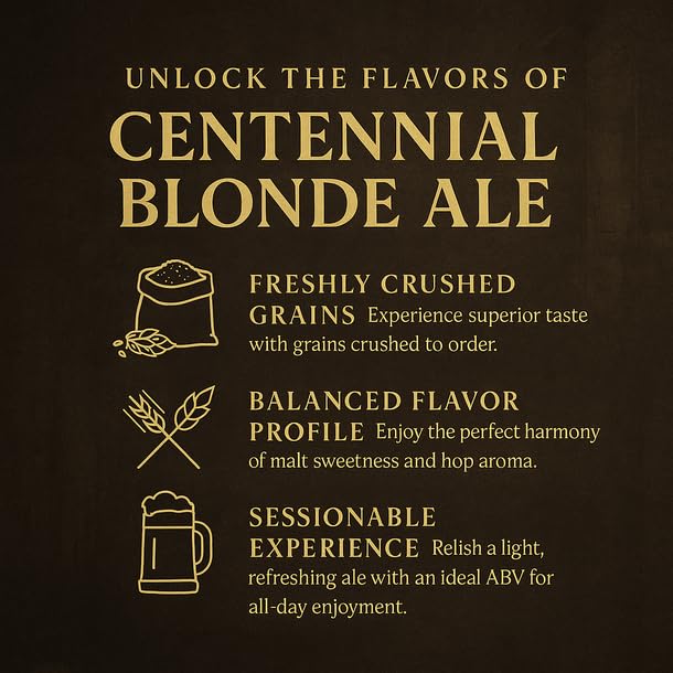 Label Peelers Centennial Blonde Ale Beer Kit - Extract