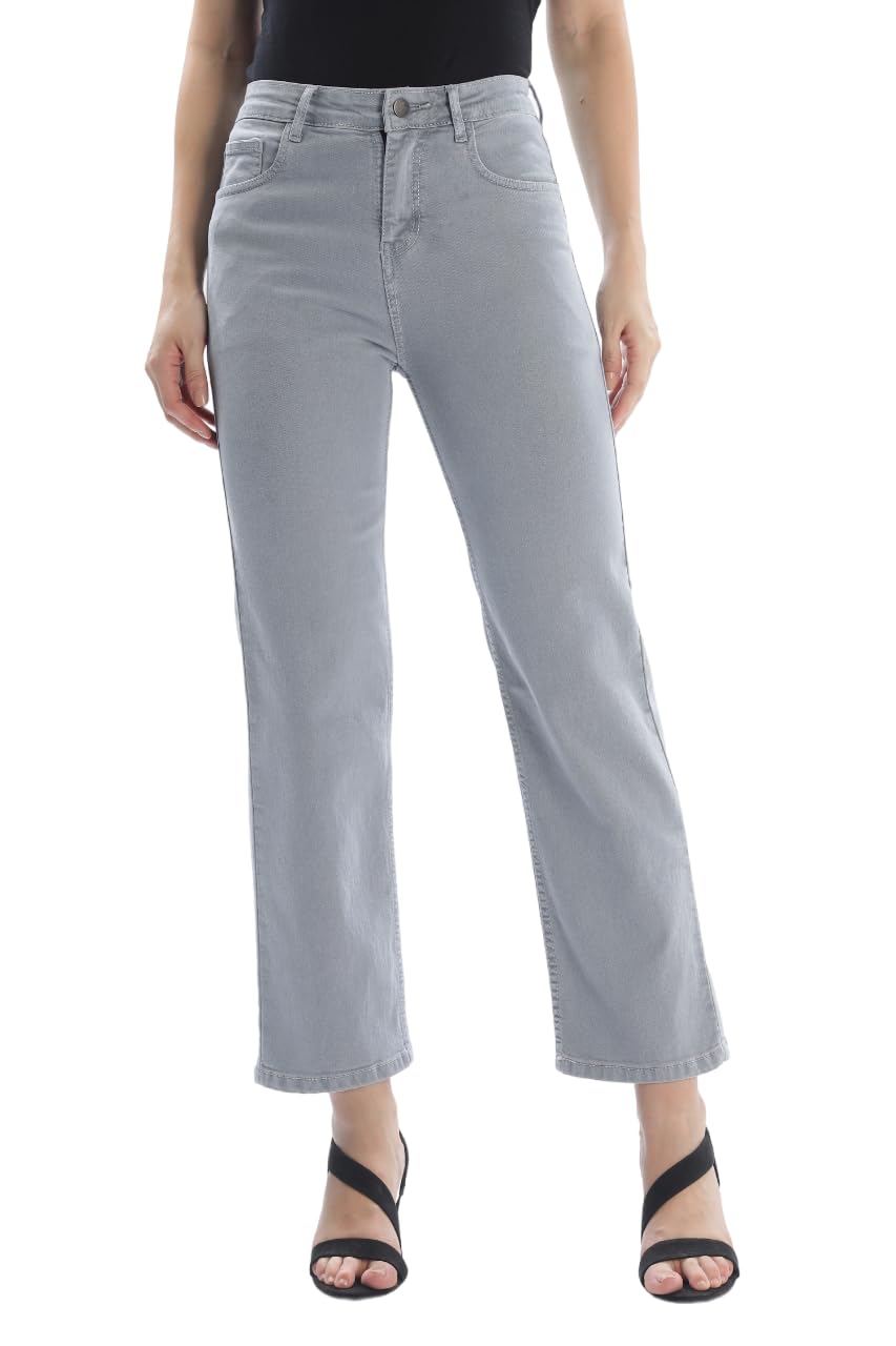 ragzo Relaxed Fit Jeans for Women || Women High Waist Jeans Pants || Flare Denim Jeans || Loose Fit Jeans for Women-picture-47
