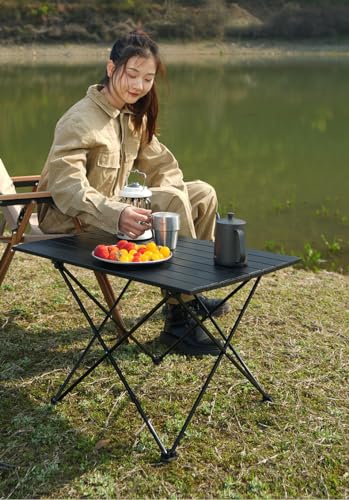 SOUJOY-Camping-Side-Table-Portable-Large-Size-Folding-Beach-Table-22L-x-16W-x-157H-Aluminum-Picnic-Backpacking-Table-for-Outdoor-Cooking-BBQ-Hiking-Boat-Travel