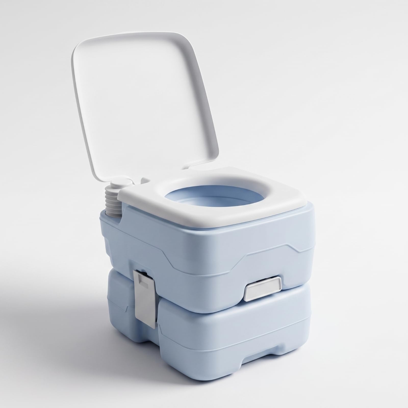 Inodoro Portátil con | Móvil, Váter Portátil con Tapa, Resistente, para Camping, Campistas, vehículos recreativos, 15L