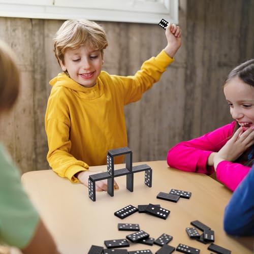 Noamus Set de Mini Dominós de Madera 30 Packs miniatura 6